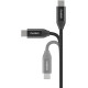 Кабель USB 2.0 Type-C M-M, 2.0 м, 240W Gen2, обплетення Choetech