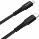 Кабель USB 3.1 Type-C M-Lightning M, 1.0м, чорний, 27W PD, Choetech
