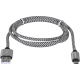 Кабель USB 2.0 AM-micro BM, 1.0 м, білий, 08-03T PRO Defender
