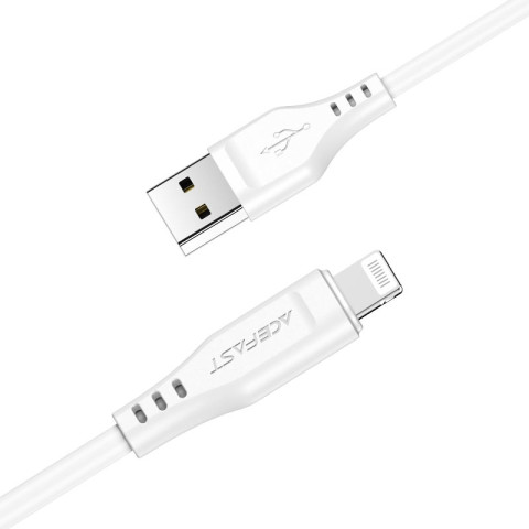 Кабель USB 2.0 AM-Lighting, 1,2 м, 2,4A, TPE C3-02 White Acefast