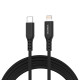 Кабель USB 3.1 Type-C M-Lightning M, 1.8м, чорний, 20W, MFi PD, обплетення, чорний Choetech