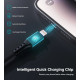 Кабель USB 3.1 Type-C M-Lightning M, 1.8м, чорний, 20W, MFi PD, обплетення, чорний Choetech