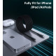 Кабель USB 3.1 Type-C M-Lightning M, 1.8м, чорний, 20W, MFi PD, обплетення, чорний Choetech
