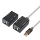 Кабель продовжувач USB 2.0 AM-AF, 60.0м (USB по витій парі RJ 45) DT-5015 Dtech