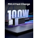 Кабель USB 2.0 Type-C M-M, 3 м, 100W （480Mbps）Сірий, L512 UGREEN