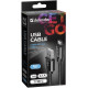 Кабель USB 2.0 AM-Type-C M, 1.0 м, чорний, 09-03T PRO Defender