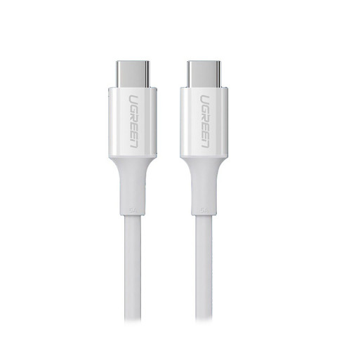 Кабель USB 2.0 Type-C M-M, 2 м, 100W Білий, US300 UGREEN