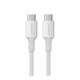 Кабель USB 2.0 Type-C M-M, 2 м, 100W Білий, US300 UGREEN