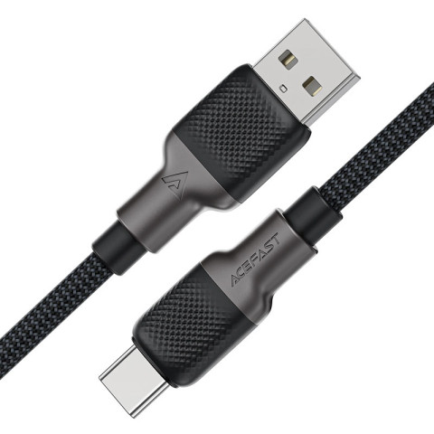 Кабель USB 2.0 AM-Type-C M, 1,2 м, 60W silicone braid C10-04 Acefast