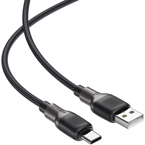Кабель USB 2.0 AM-Type-C M, 1,2 м, 60W silicone braid C10-04 Acefast