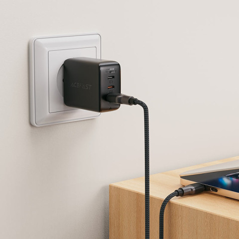 Кабель USB 2.0 AM-Type-C M, 1,2 м, 60W silicone braid C10-04 Acefast