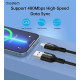 Кабель USB 2.0 AM-Lightning M, 1.0м, чорний Choetech