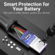 Кабель USB 2.0 AM-Type-C M, 0.5 м, 100W PVC чорний Vention