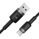 Кабель USB 2.0 AM-Type-C M, 1.2 м, 60W aluminum alloy Black, C22-04 Acefast