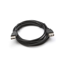 Кабель продовжувач USB 2.0 AM-AF, 3.0 м чорний