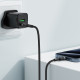 Кабель USB 2.0 Type-C M-M, 1.2 м, 60W aluminum alloy Black, C22-03 Acefast