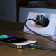 Кабель USB 2.0 Type-C M-M, 1.2 м 60W C21-03, aluminum alloy, color indicator, Black Acefast