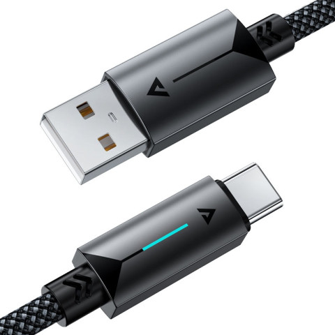 Кабель USB 2.0 AM-Type-C M, 1.2 м, 60W C19-04 Black Acefast