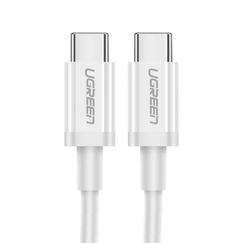 Кабель USB 2.0 Type-C M-M, 1.5 м, 60W Білий, ABS Cover US264 UGREEN