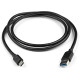 Кабель USB 3.1 AM-Type-C M, 1.0 м, Gen2 60W 10 Gbps чорний
