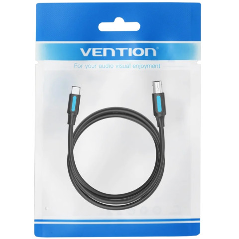 Кабель USB 2.0 Type-C M - USB BM, 2.0 м 2.4А Printer cable Vention
