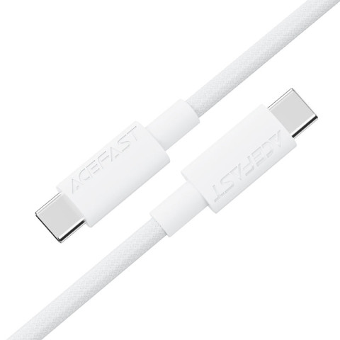 Кабель USB 2.0 Type-C M-M, 1.2 м, 60W C18-03 White Acefast