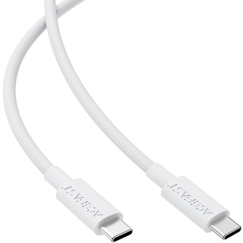Кабель USB 2.0 Type-C M-M, 1.2 м, 60W C18-03 White Acefast