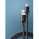 Кабель USB 2.0 AM-Type-C M, 3 м, 60W Nickel Plating Чорний, US287 UGREEN