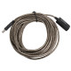 Кабель продовжувач USB 2.0 AM-AF, 25.0 м, активний