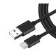 Кабель USB 2.0 AM-Type-C M, 3.0м, 36W чорний