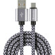 Кабель USB 2.0 AM-Type-C M, 1.0 м, білий, 09-03T PRO Defender