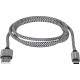 Кабель USB 2.0 AM-Type-C M, 1.0 м, білий, 09-03T PRO Defender