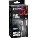 Кабель USB 2.0 AM-Type-C M, 1.0 м, білий, 09-03T PRO Defender