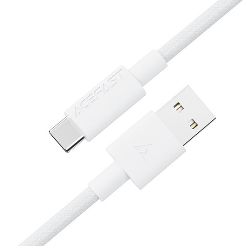 Кабель USB 2.0 AM-Type-C M, 1.2 м, 60W C18-04 White Acefast