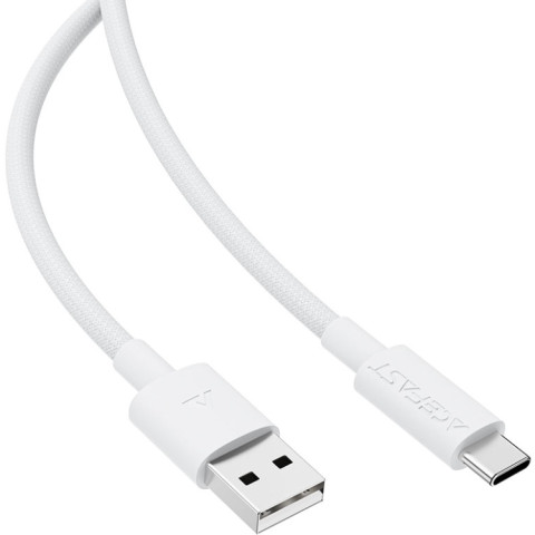 Кабель USB 2.0 AM-Type-C M, 1.2 м, 60W C18-04 White Acefast