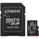 Memory card microSDXC 128Gb Kingston Canvas Select Plus Gen3 100R A1 C10, Retail + adapter