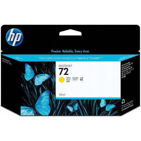 Картридж HP C9373A No.72 DJ T610/T1100 yellow, 130 ml