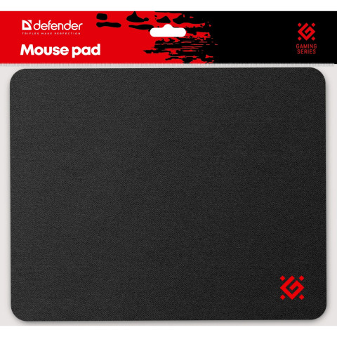 Килимок під мишку Defender Black One 200х250х2 мм, тканина+резина