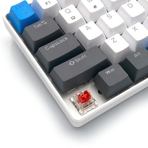 Клавіатура ігрова механічна Media-Tech MT1259 RED CORE MX60, Anti-Ghosting 68кл, PC/Mac