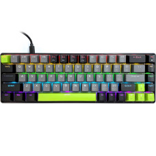Клавіатура ігрова механічна Media-Tech MT1260 RED CORE MX60, Anti-Ghosting, 68кл, PC/Mac