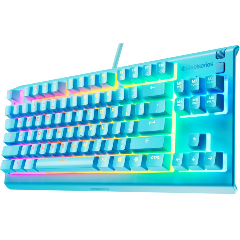 Клавіатура ігрова SteelSeries Apex 3 TKL UA Aqua