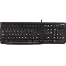 Клавіатура Logitech K120, UA, USB, OEM, чорна