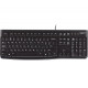 Клавіатура Logitech K120, UA, USB, OEM, чорна