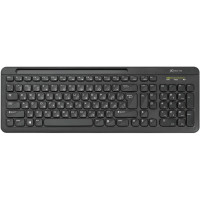 Клавіатура XTRIKE ME KB-303 UA бездротова Bluetooth+2.4G,105 кл. чорна