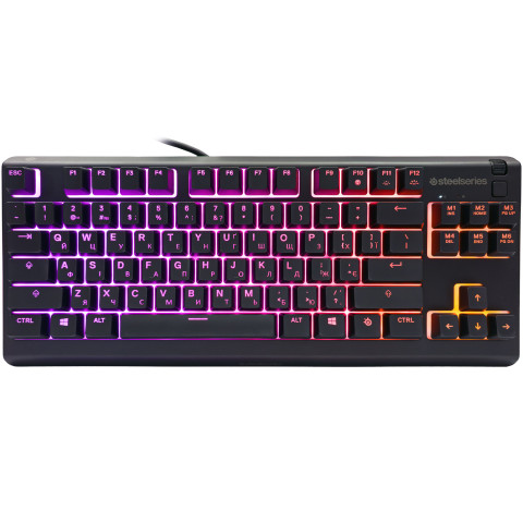 Клавіатура ігрова SteelSeries Apex 3 TKL UA Black