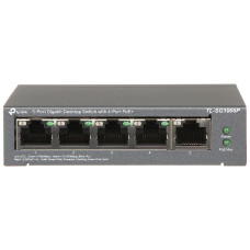 Комутатор TP-Link TL-SG1005P, 5 портовий, 10/100/1000 / POE