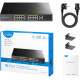 Комутатор Cudy FS1018PS1, 16 порт 10/100M PoE+ Switch with 2 Gigabit Uplink and 1 SFP Port 200W