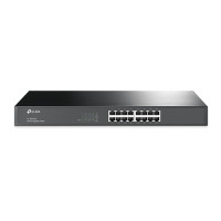 Комутатор TP-Link TL-SG1016, 16 портовий, 10/100/1000, 19"