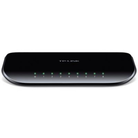 Комутатор TP-Link TL-SG1008D, 8 портовий, 10/100/1000