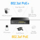 Комутатор Cudy GS1005PTS1, 5 порт Gigabit PoE+ Switch with 1 SFP Port 120W